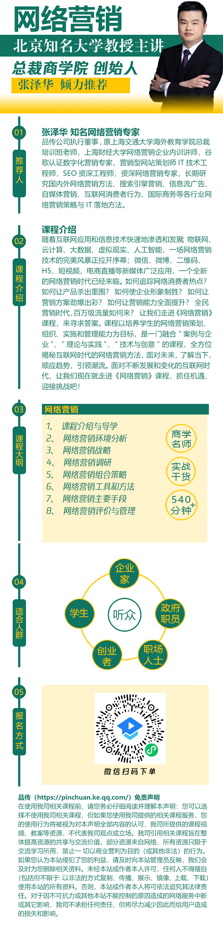 网络营销培训，网络营销课程